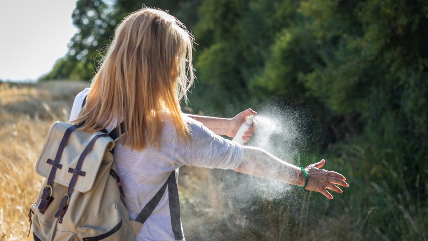 hiking bear bug spray