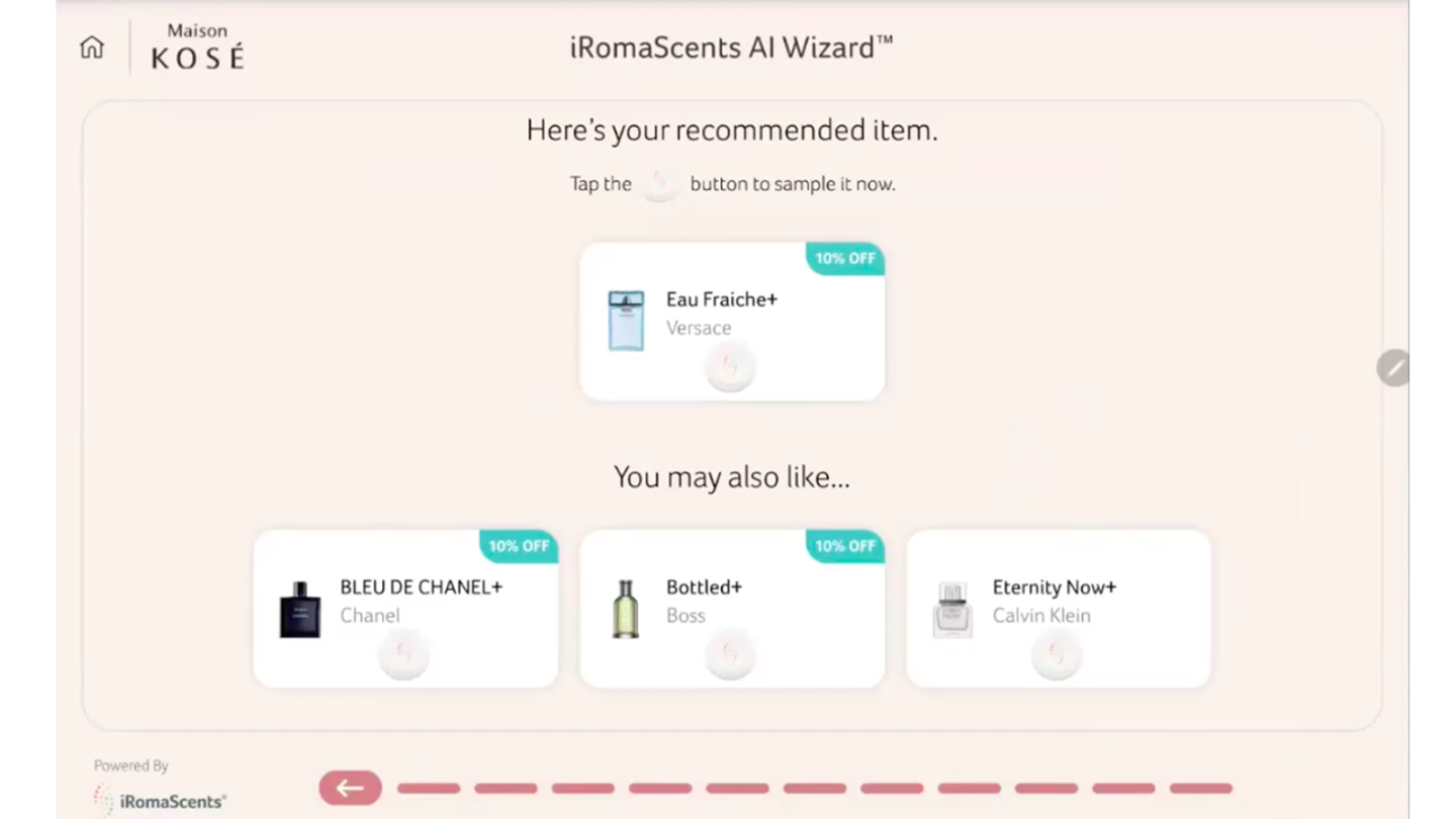 iRomaScents: AI Enhances Fragrance Shopping Experience