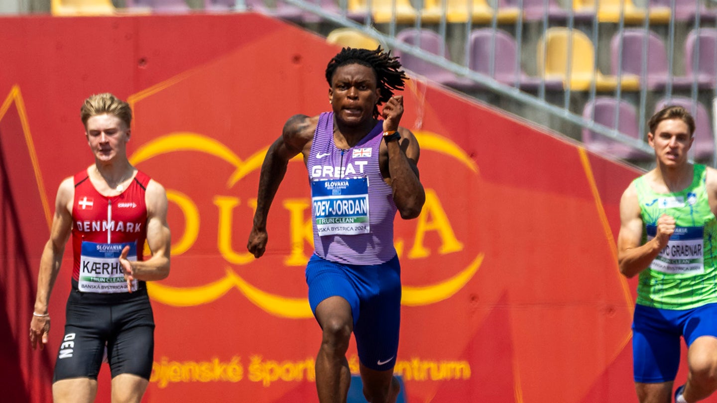 Sprinter's Premature Celebration Leads to Crushing Defeat at European Championships