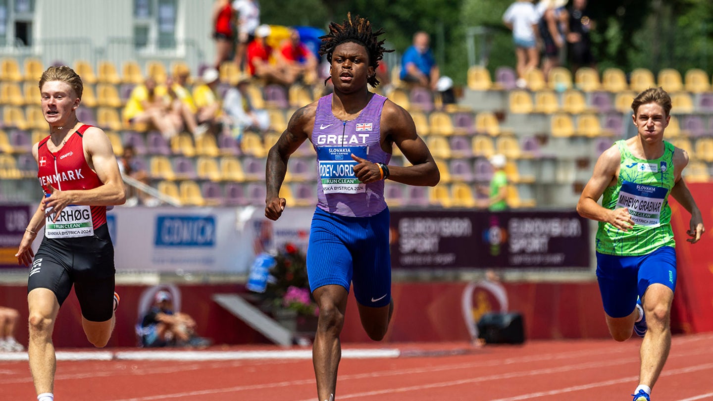 Sprinter's Premature Celebration Leads to Crushing Defeat at European Championships