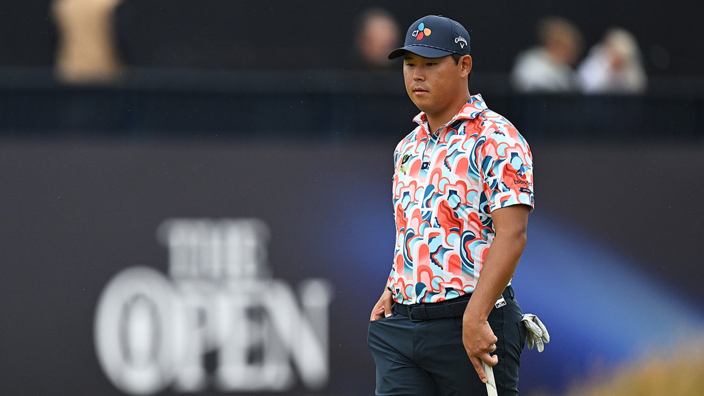 Si Woo Kim Makes History with First Hole-in-One at 17th Hole in British Open at Royal Troon