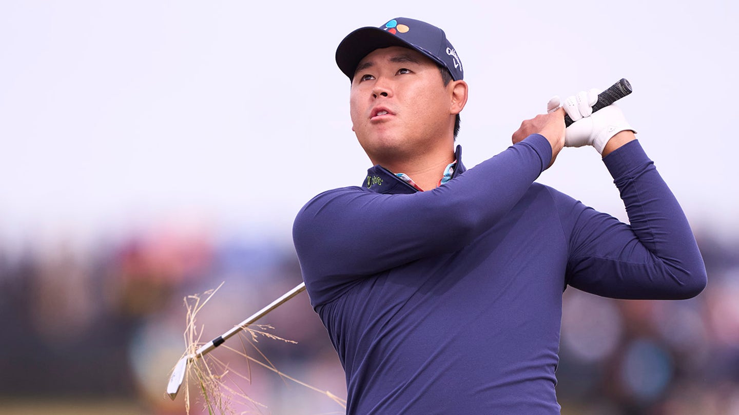 Si Woo Kim Makes History with First Hole-in-One at 17th Hole in British Open at Royal Troon