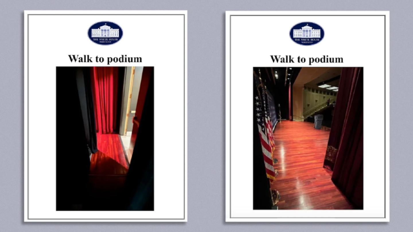 Biden Staff Prepares President with Micromanaged Instructions for Event Navigation