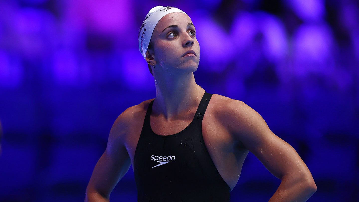 American Swimmer Regan Smith Embodies Patriotism in USA Swim Cap