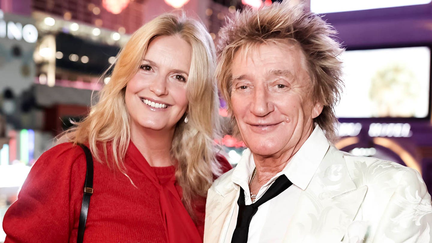 Rod Stewart and Penny Lancaster Dismiss Rumors of Marital Discord