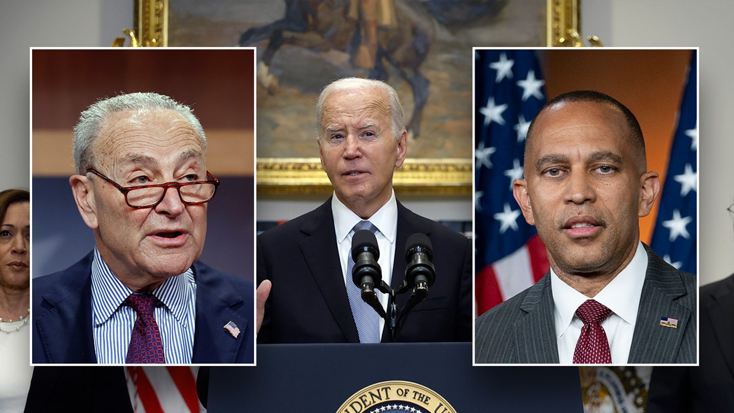 Schumer Signals Potential Departure from Biden, Raising Democratic Rift