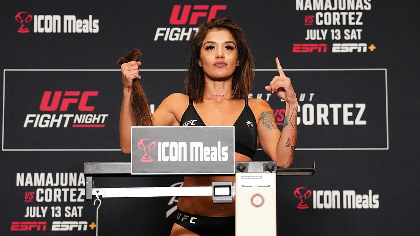 UFC Fighter's Drastic Hair Cut to Make Weight Limit