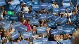 ATLANTA, GEORGIA - JULY 30: Supporters cheer Democratic presidential candidate, U.S. Vice President Kamala Harris at a campaign event at the Georgia State Convocation Center on July 30, 2024 in Atlanta, Georgia. Both Harris and Republican presidential nominee, former President Donald Trump are campaigning in Atlanta this week.  (Photo by Megan Varner/Getty Images)
