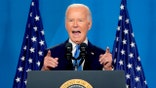 President Joe Biden during a news conference during the NATO Summit in Washington, DC, US, on Thursday, July 11, 2024. President Joe Biden and NATO's 31 other leaders had hoped their summit would celebrate fresh unity against Russia's Vladimir Putin, send a warning to China and prove the alliance is as strong as ever in its 75th year, but the three days of pageantry will be overshadowed by domestic turmoil across the alliance. Photographer: Chris Kleponis/CNP/Bloomberg via Getty Images