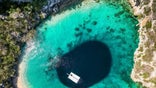 No human has reached the bottom of the "Portal to Hell," an underwater sinkhole that surrounds the Bahamas.
