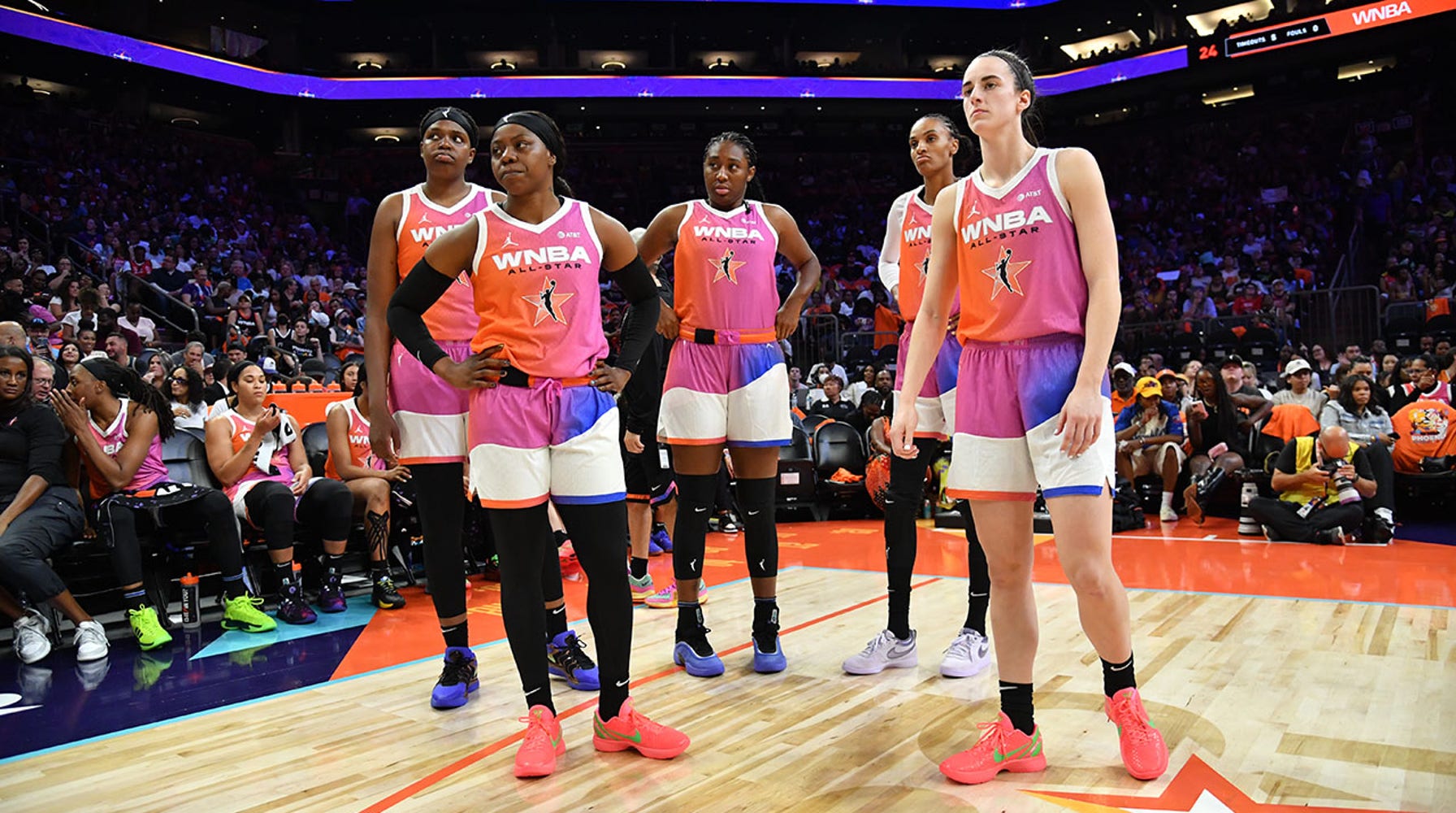 Team WNBA Shines in All-Star Game, Setting Records and Topping Team USA