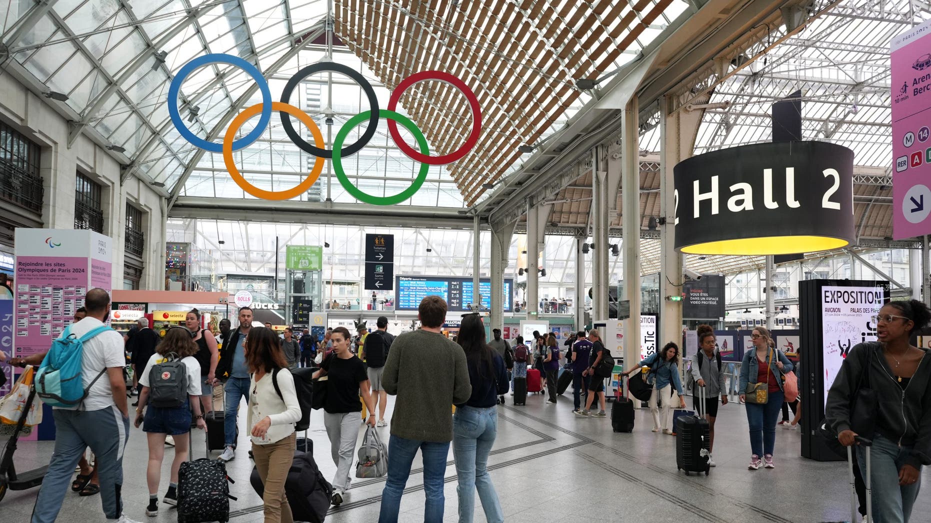 Paris rail system disrupted just hours before Olympics opening ceremony Friday