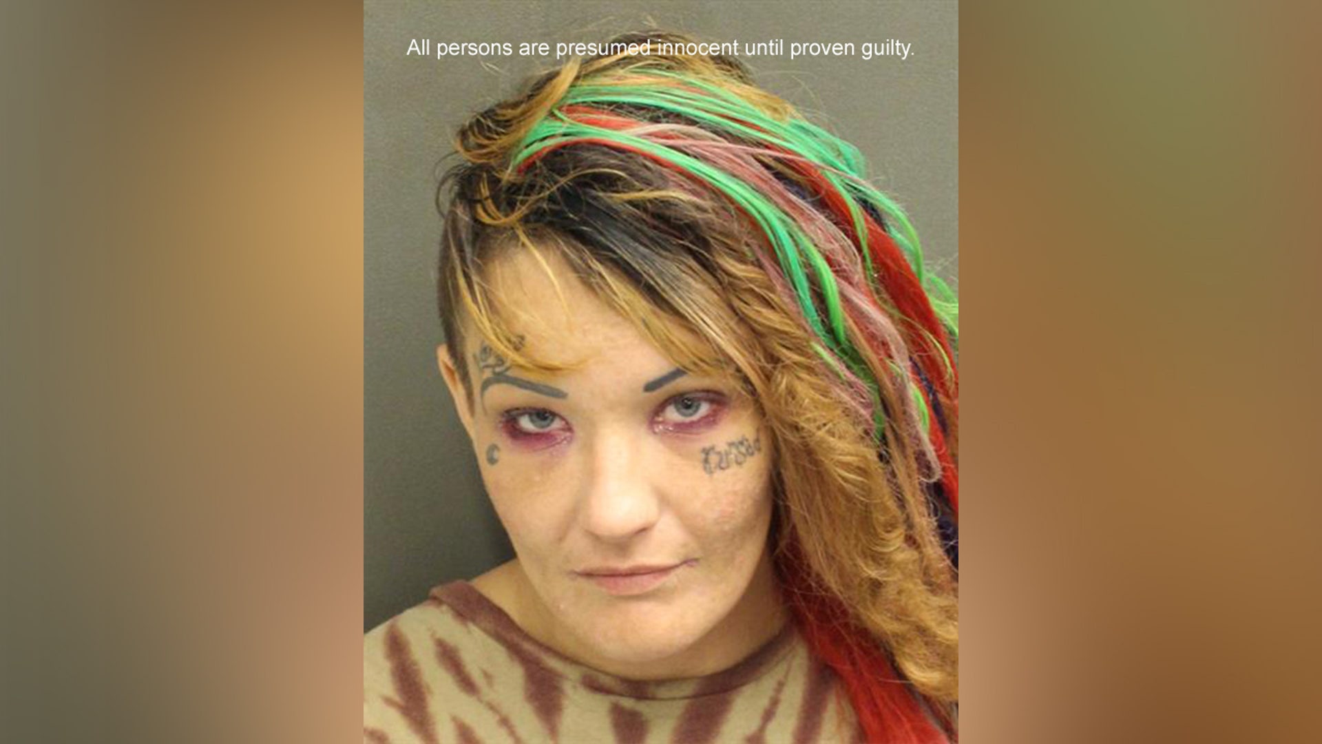 A mugshot of Emily Treusch