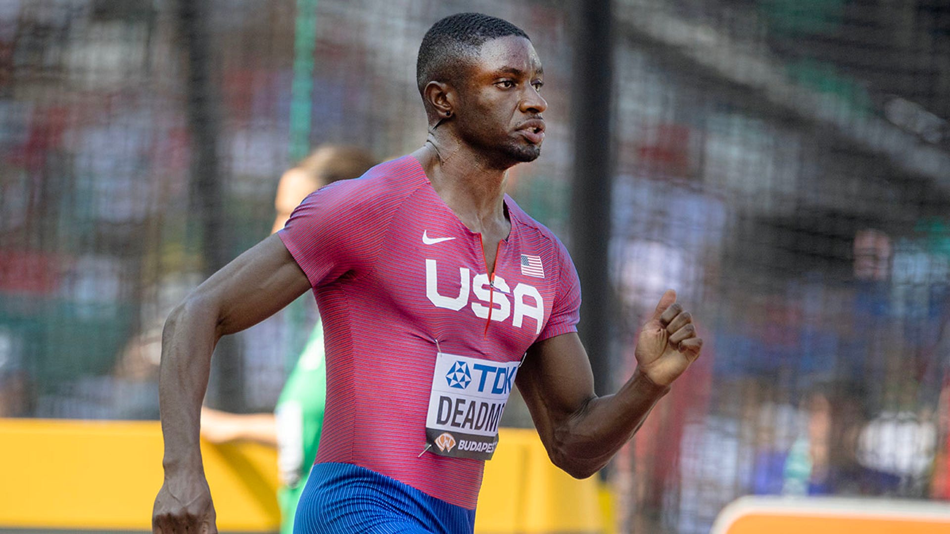 Bryce Deadmon competes