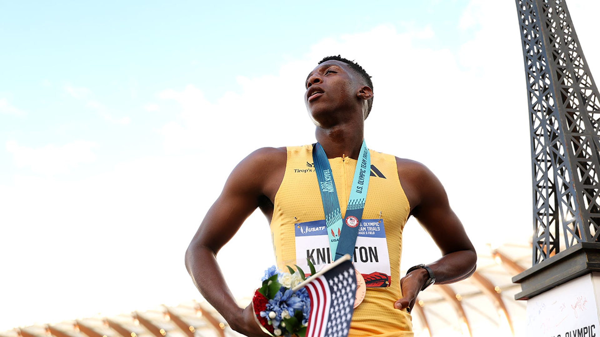 Erriyon Knighton poses