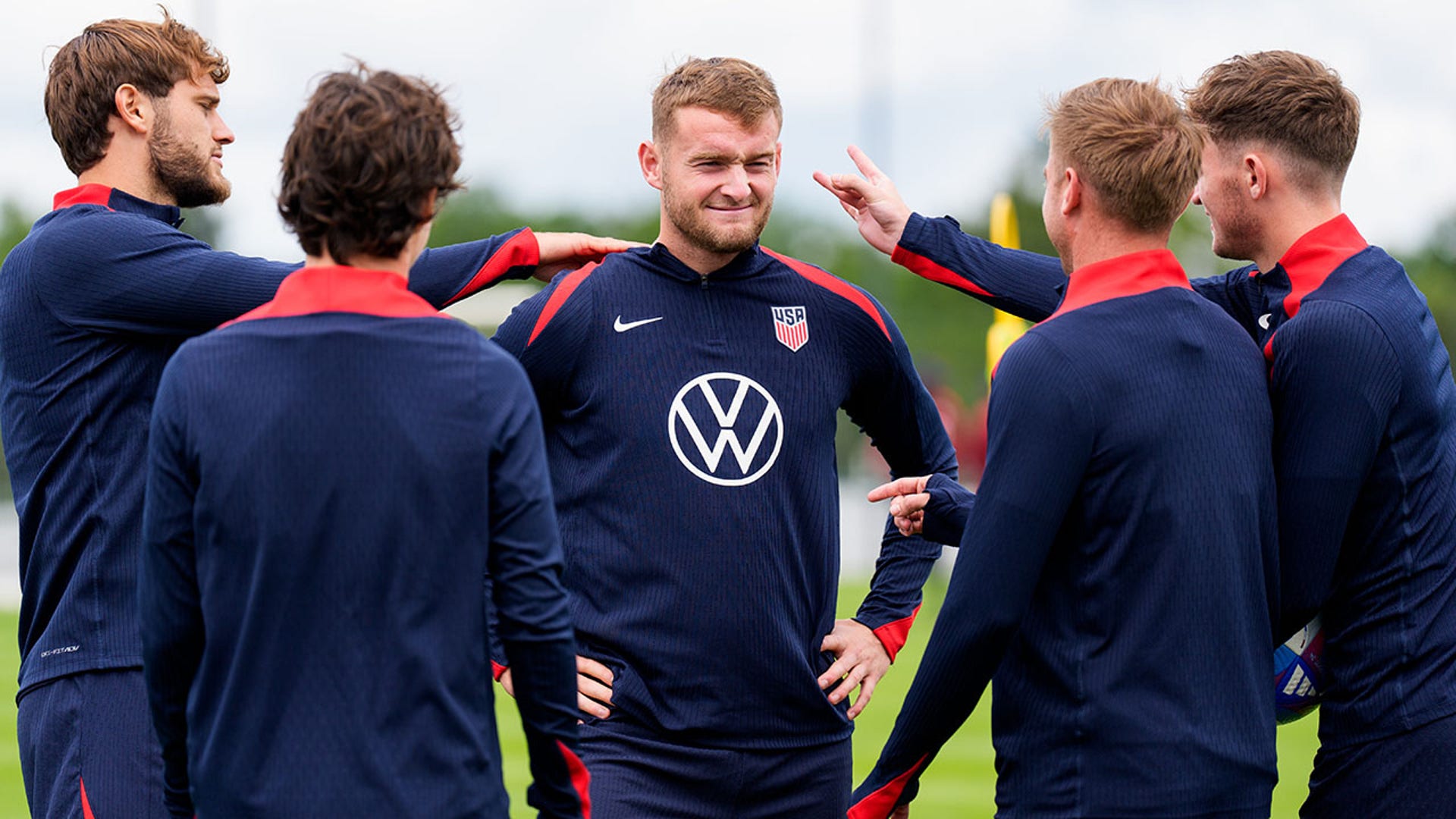 Duncan McGuire in camp