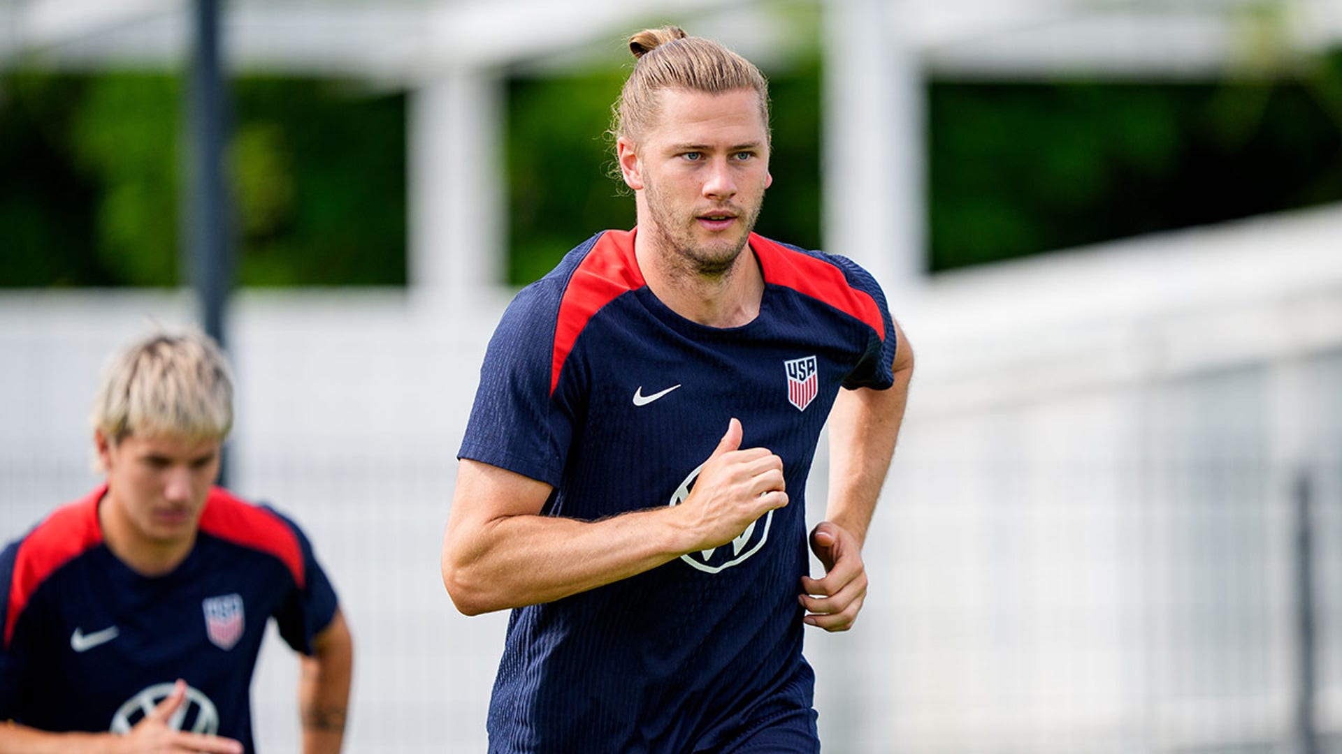 Walker Zimmerman in camp