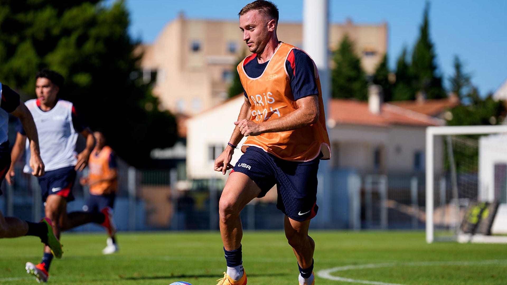 Djordje Mihaliovic in camp