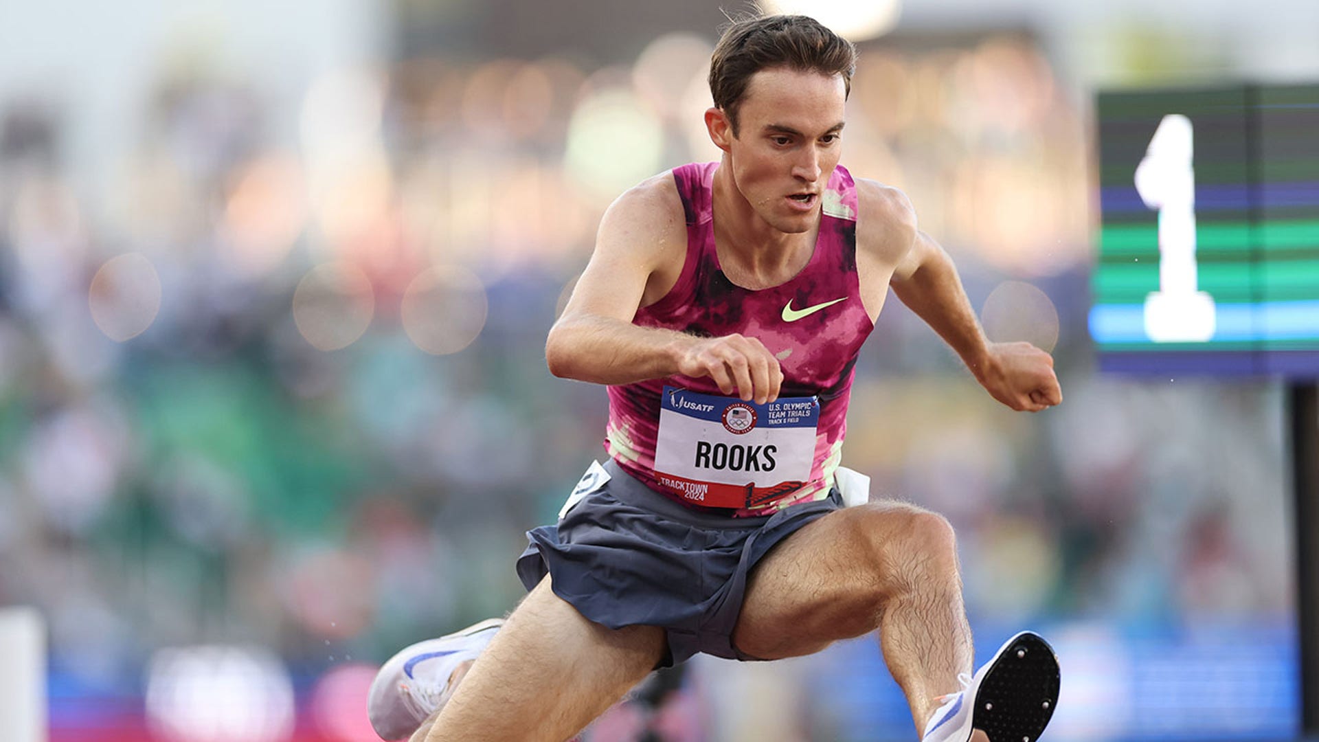 Kenneth Rooks competes