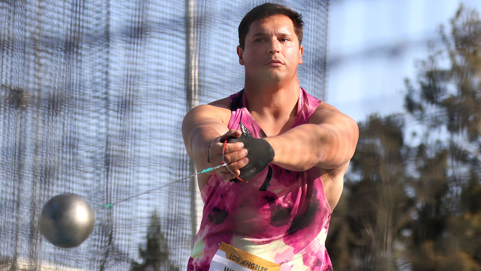 Rudy Winkler competes