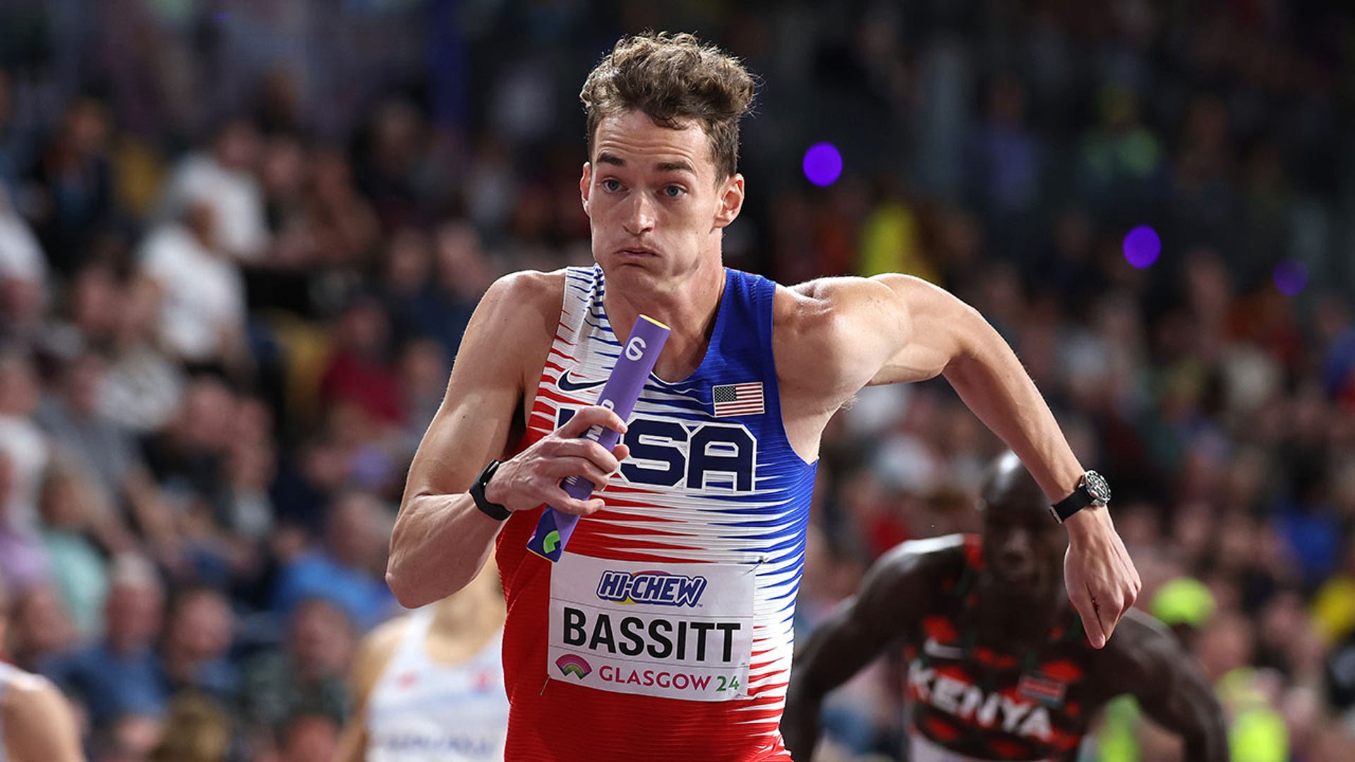 Trevor Bassitt competes