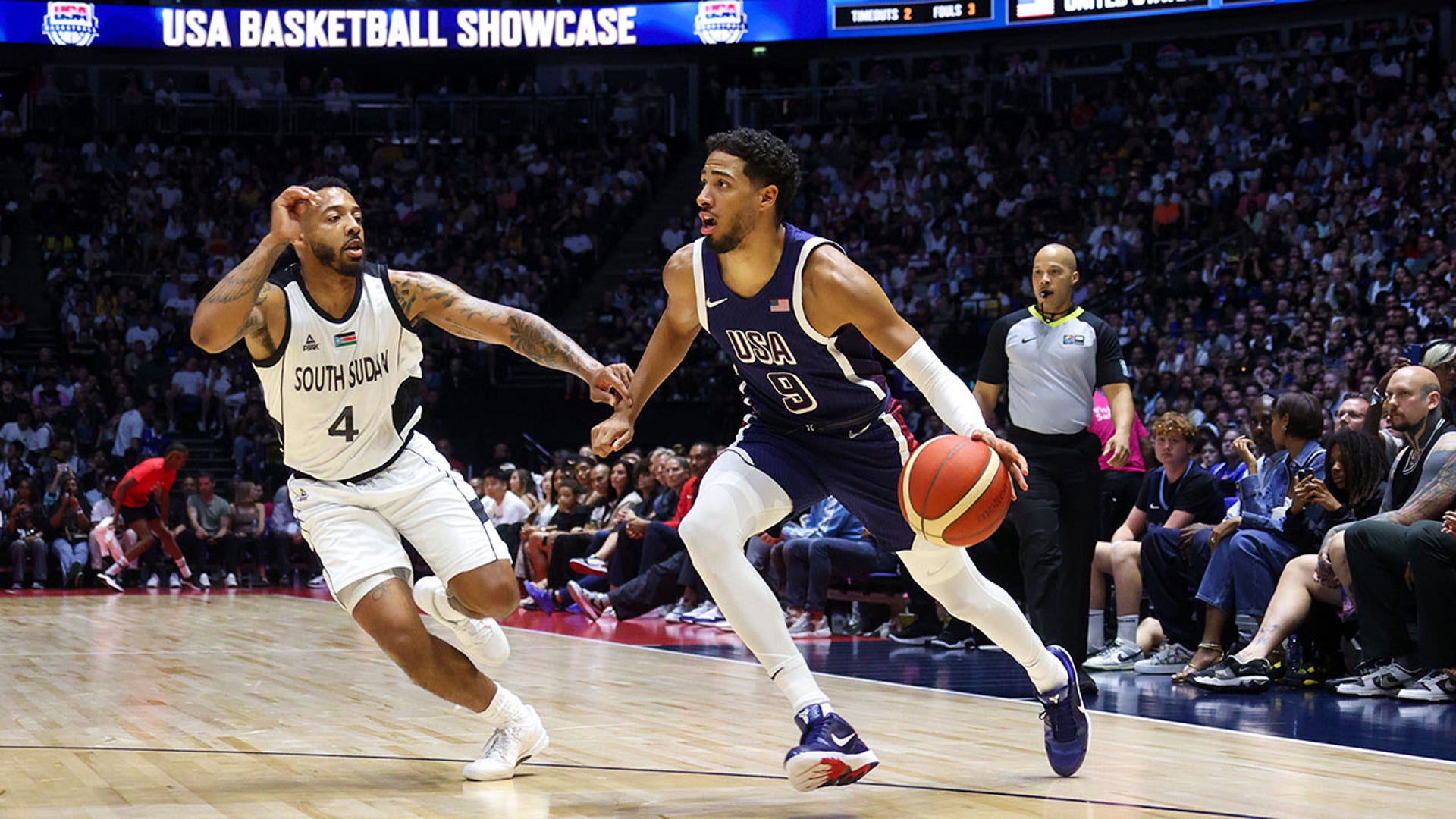 Tyrese Haliburton in action