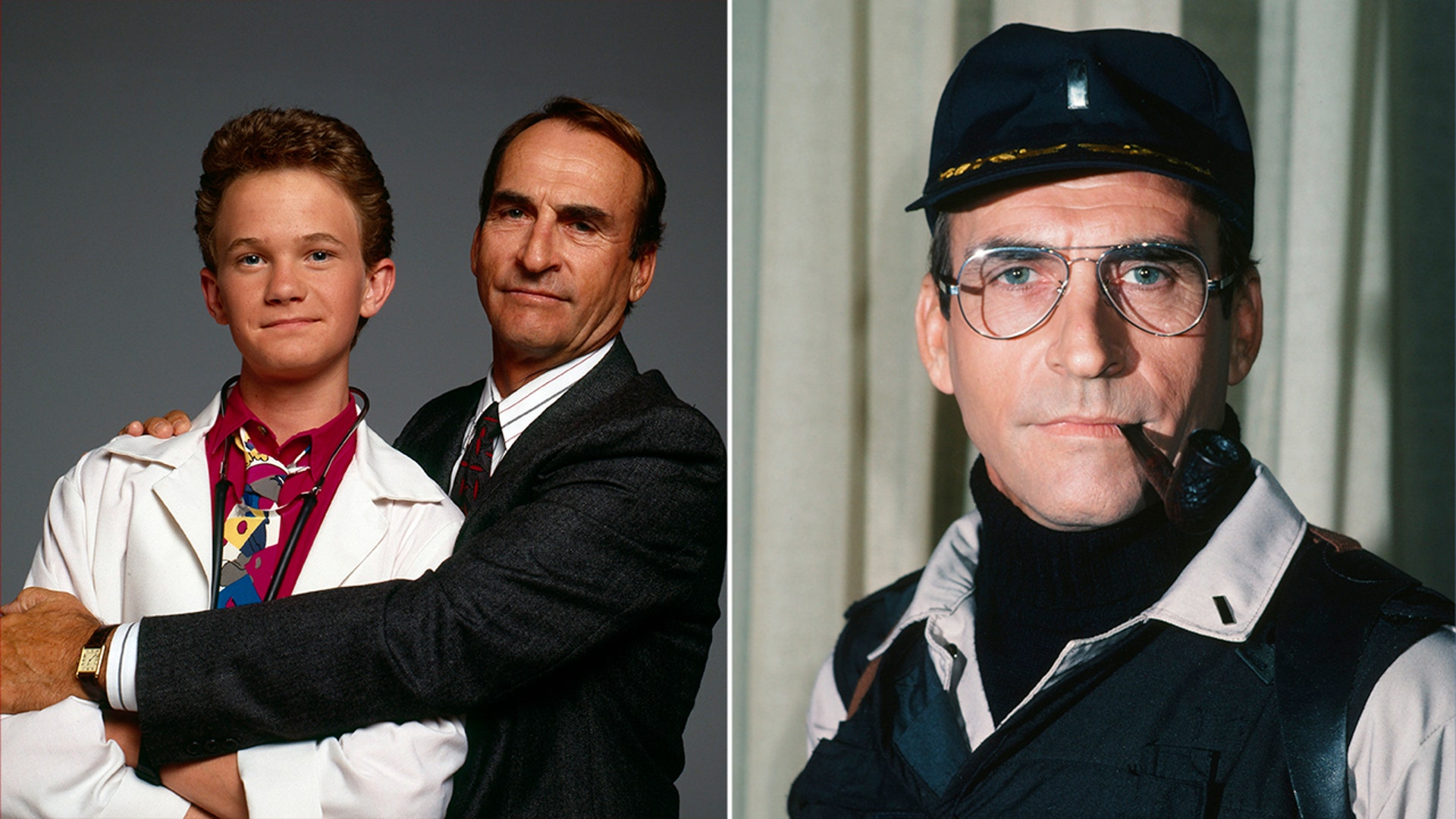 James Sikking with Neil Patrick Harris in Doogie Howser MD and Hill Street Blues