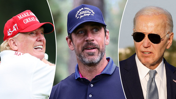 Aaron Rodgers quips about Joe Biden's golf retort to Donald Trump