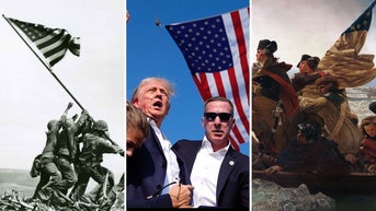 Trump flag photo joins pantheon of images that capture American resolve, erase political divides