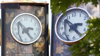 Residents baffled as wonky clock hands melt in recent hot weather