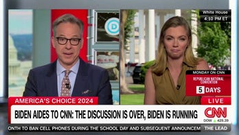 CNN's Jake Tapper stunned by Biden campaign's knock at George Clooney: 'What does that mean?'