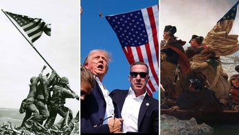 Trump flag photo joins pantheon of images that capture American resolve, erase political divides