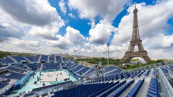Eiffel Tower beach volleyball venue leaves Olympians in awe: 'Best seat in the house'