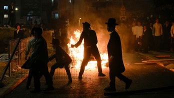 Protest against compulsory military service for ultra-Orthodox Israelis turns violent in Jerusalem