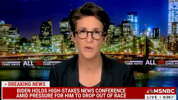 Maddow says Biden’s team may be giving him polls 'not based in reality' convincing him to stay in the race