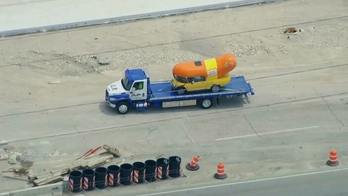 Oscar Mayer Wienermobile involved in rollover crash on busy Chicago-area highway