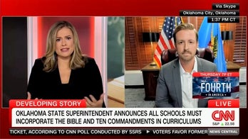 Oklahoma schools chief spars with CNN host over teaching the Bible in classrooms in heated interview