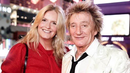 Rod Stewart and Penny Lancaster Share Secrets to 17-Year Marriage