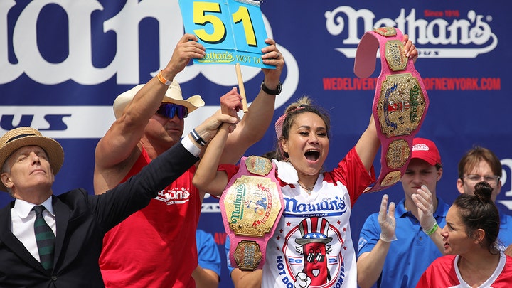 Celebrating 2024 Nathan's Famous Hot Dog Eating Contest
