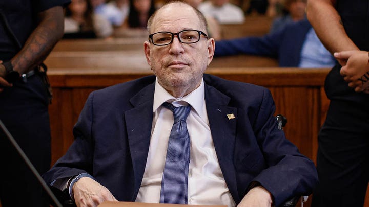 Manhattan DA Alvin Bragg enters courtroom for Harvey Weinstein hearing at Manhattan Supreme Court