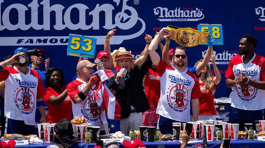 Pat Bertoletti Crowned Hot Dog Eating Champion Amid Joey Chestnut's ...