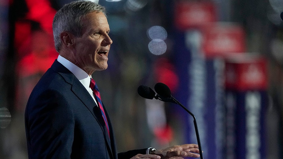 Gov. Bill Lee speaks during the Republican National Convention