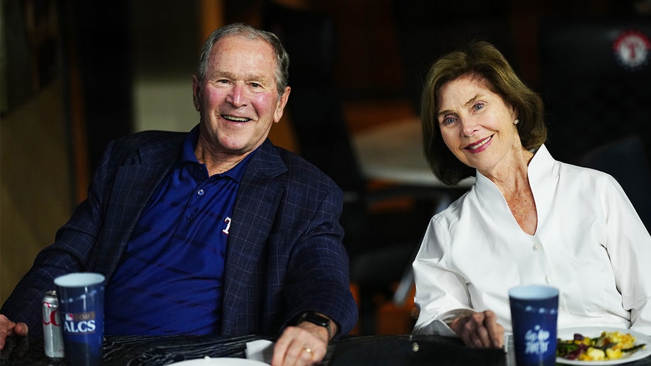 George H Bush, Laura Bush Oct 18, 2023