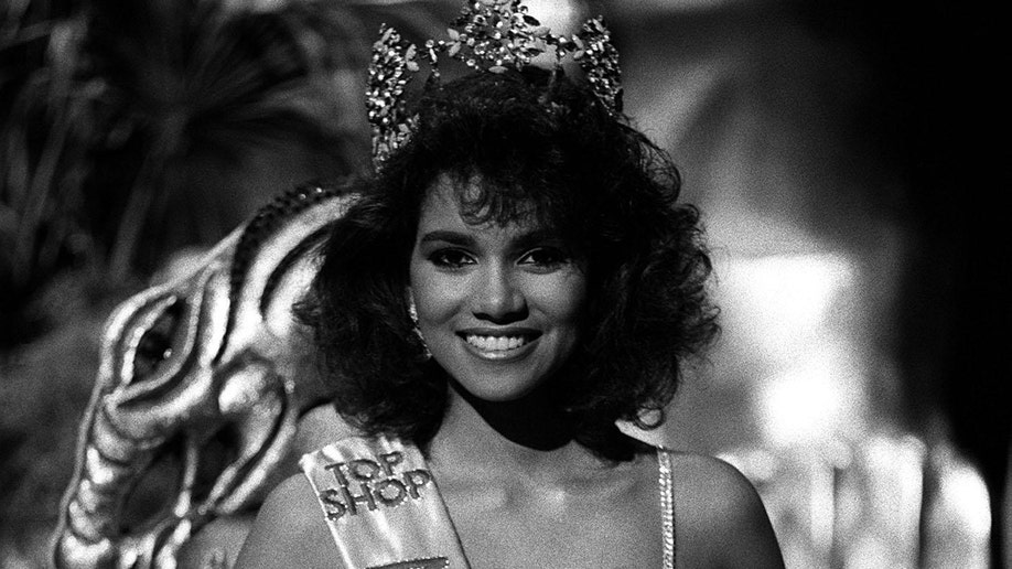 Halle Berry como Miss EE.UU.