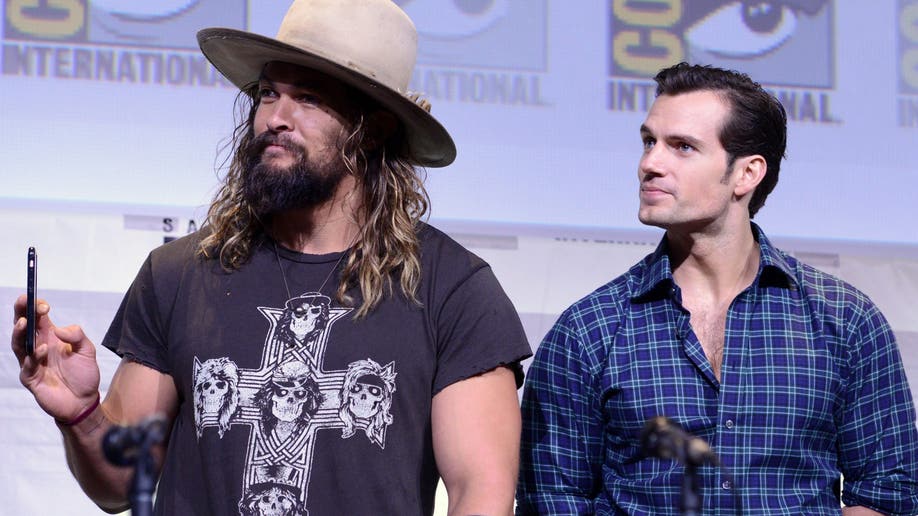 Jason Momoa and Henry Cavill