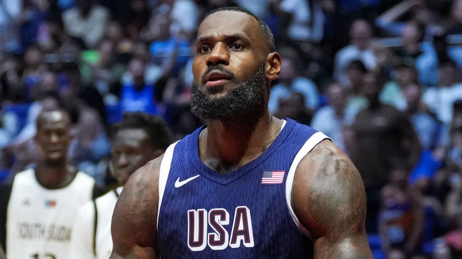 LeBron James named Team USA men's flag bearer for Paris Olympics opening ceremonies