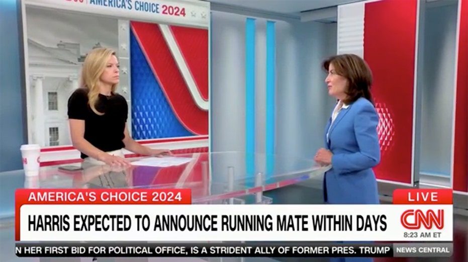 CNN host asks Gov. Hochul if she's bothered by Kamala Harris' VP short list being 'all White men'