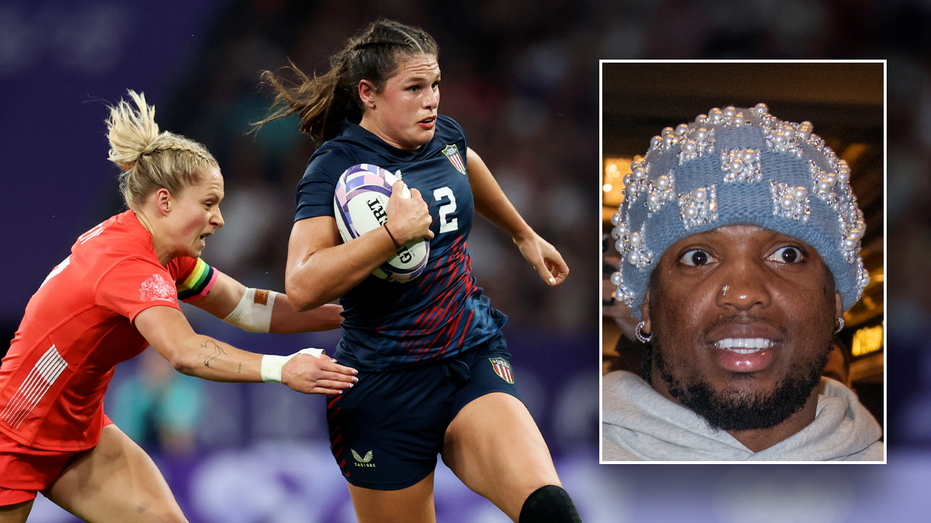 Ravens' Derrick Henry reacts to Rugby star Ilona Maher's bruising run fans compared to his own