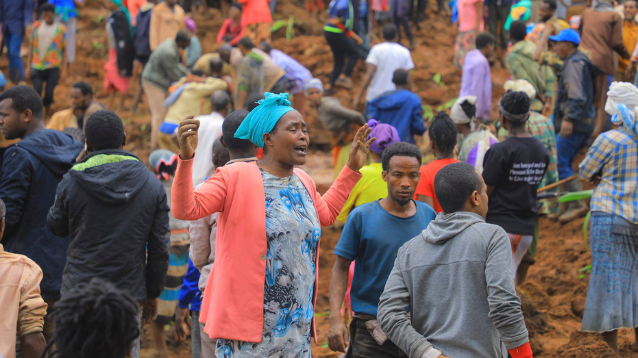 At least 157 dead in southern Ethiopia mudslides as search operations continue