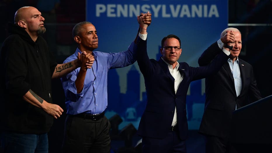 Pennsylvania Democrats rally around Biden, blasting 'premature' Shapiro speculation